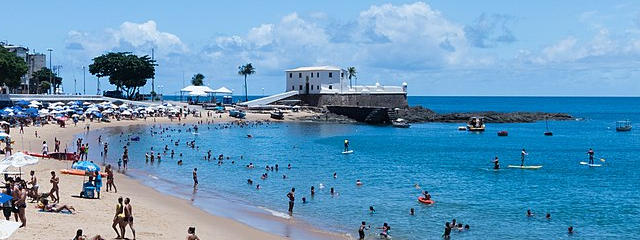 Praia do Porto da Barra, Salvador, Bahia  Brasil © Internet - Wikipedia