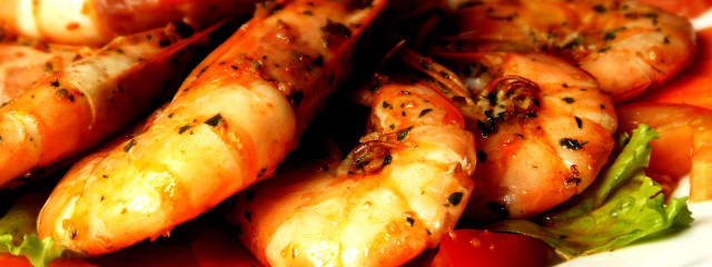 Camarões fritos, Natal