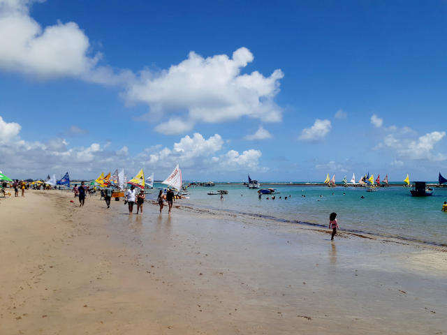 Playa Porto de Galinhas, Litoral Sur de Pernambuco, Brasil © Playas de Brasil