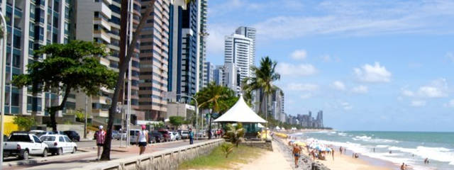 Playa Boa Viagem (Recife), Pernambuco, en Playas de Brasil © Raul DS / CC