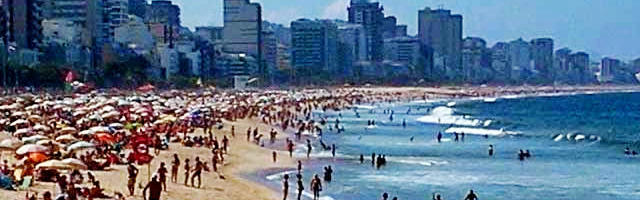 Vista Praias do Leblon e Ipanema, Rio de Janeiro