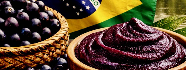 Açaí, um produto original do Brasil &copy; Internet , ilustração