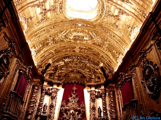 Interior do Mosteiro de São Bento, Rio de Janeiro &copy; Ari Oliveira - Guia Rio de Janeiro