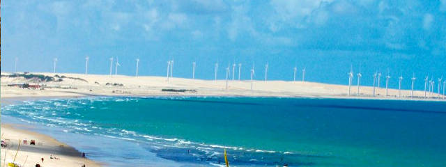 Playa Canoa Quebrada, Ceará en Playas de Brasil