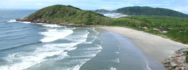 Ilha do Mel, Paraná, Playas de Brasil