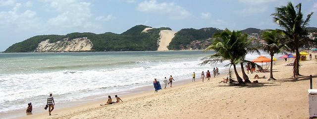 Playa Ponta Negra en Playas de Brasil