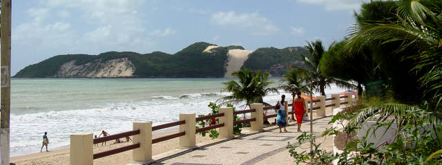 Playa Ponta Negra (Natal) Rio Grande do Norte en Playas de Brasil
