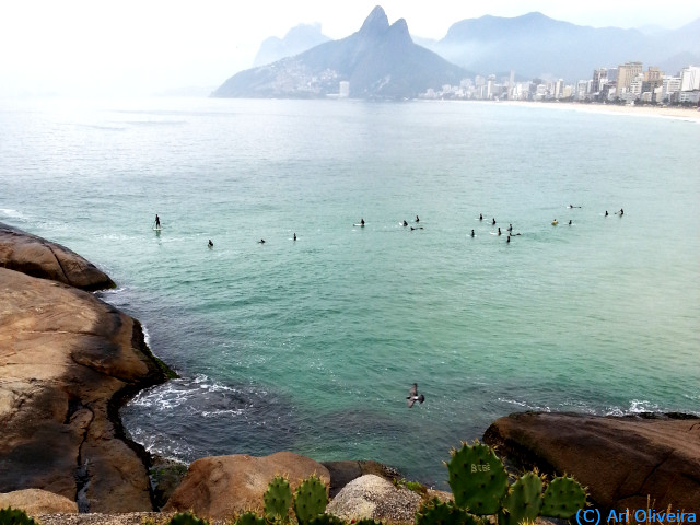 Arpoador Rock Rio de Janeiro &copy; Ari Oliveira - Guide to Rio de Janeiro